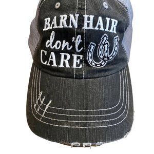 Barn Hair Don’t Care Distressed Cap Trucker Hat
